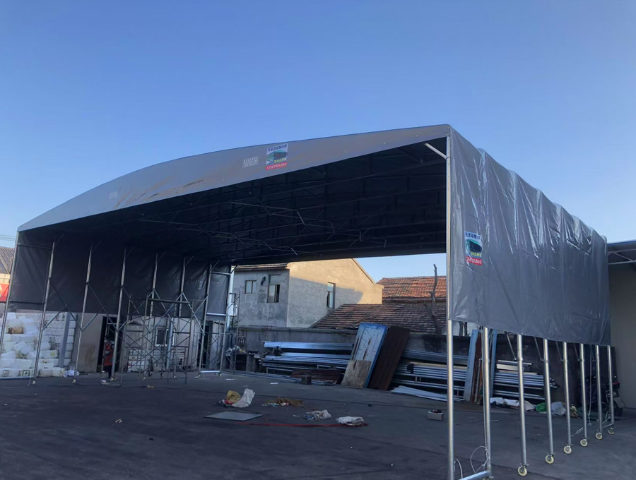 寧波移動(dòng)推拉棚